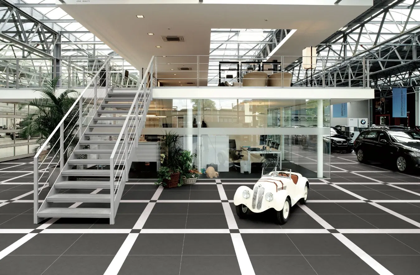 Фарфоровая плитка 60x60 см для пола, однотонная