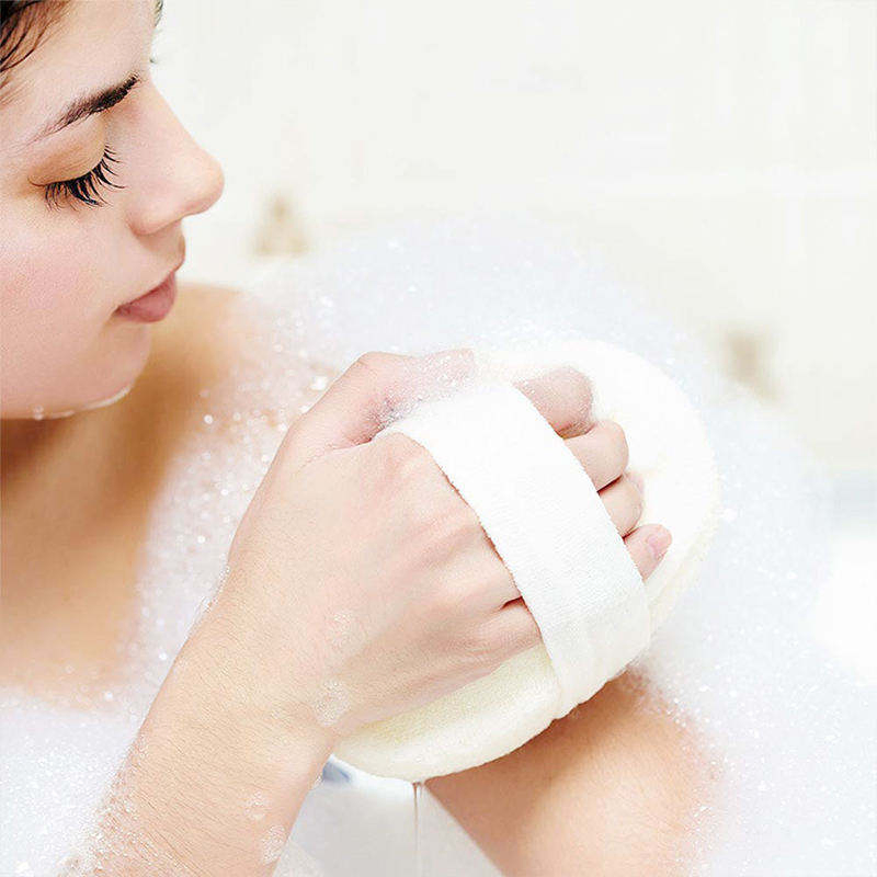 Natural Bath Scrub Sponges Luffa Body Scrubber Exfoliating Loofah Sponges of Luffa