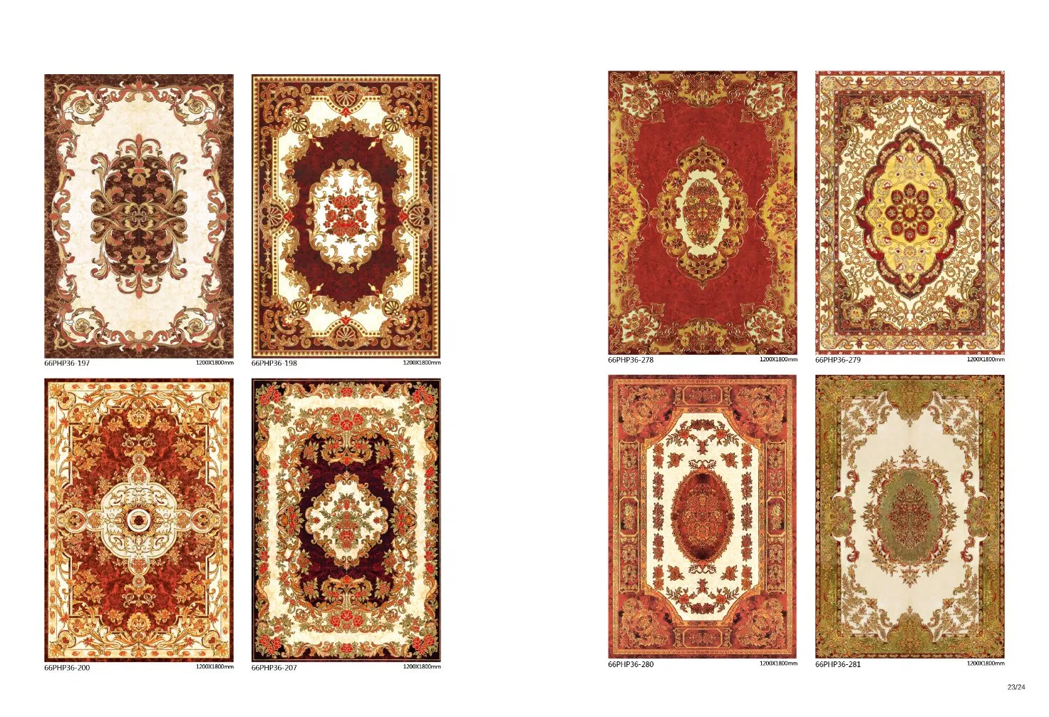 Hot Popular 1200*1800mmfoshan Glazed Polished Ceramic Carpet Floor Tiles