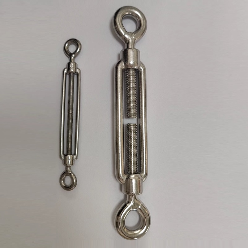 Durable Black Steel Eye Turnbuckle for Industrial Applications