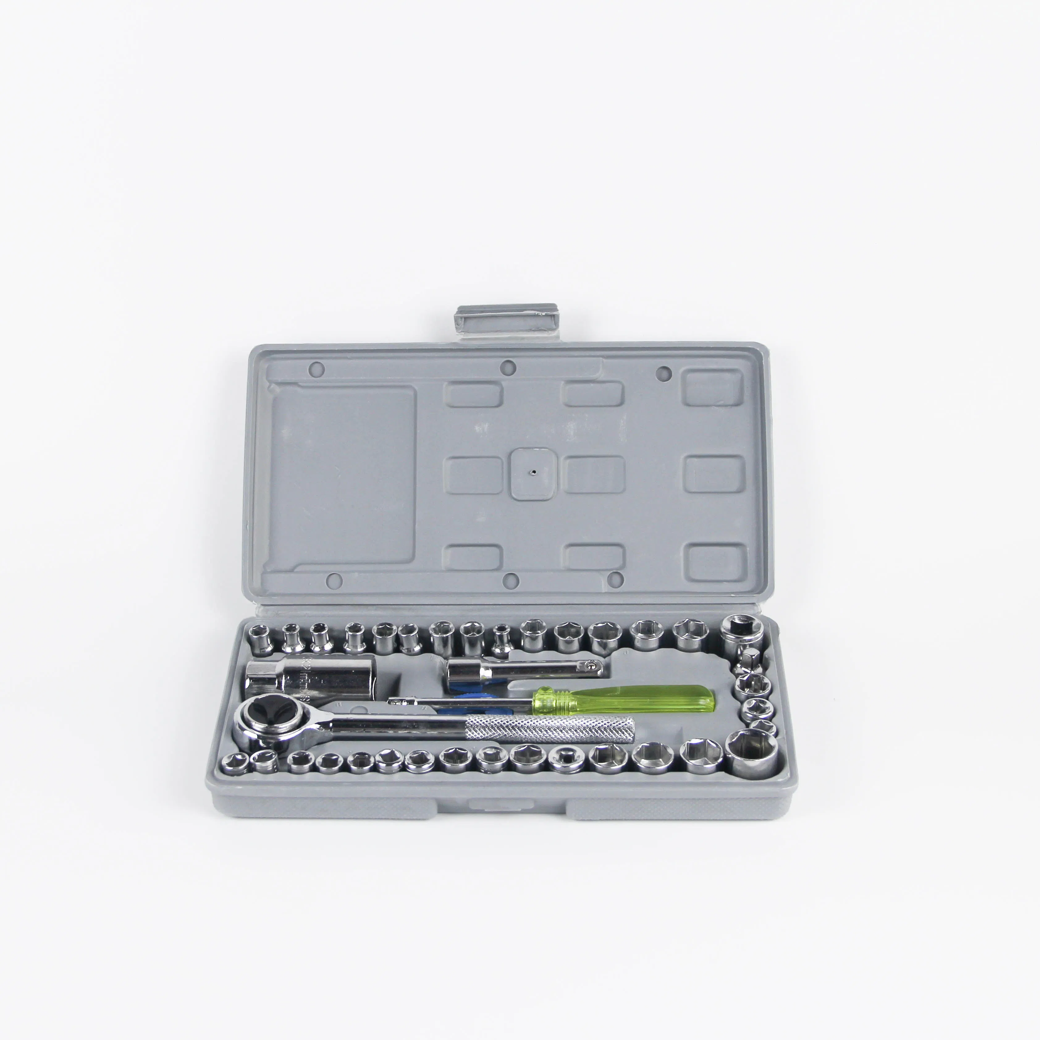 Набор головок и трещоточный ключ Goldmoon 40 предметов