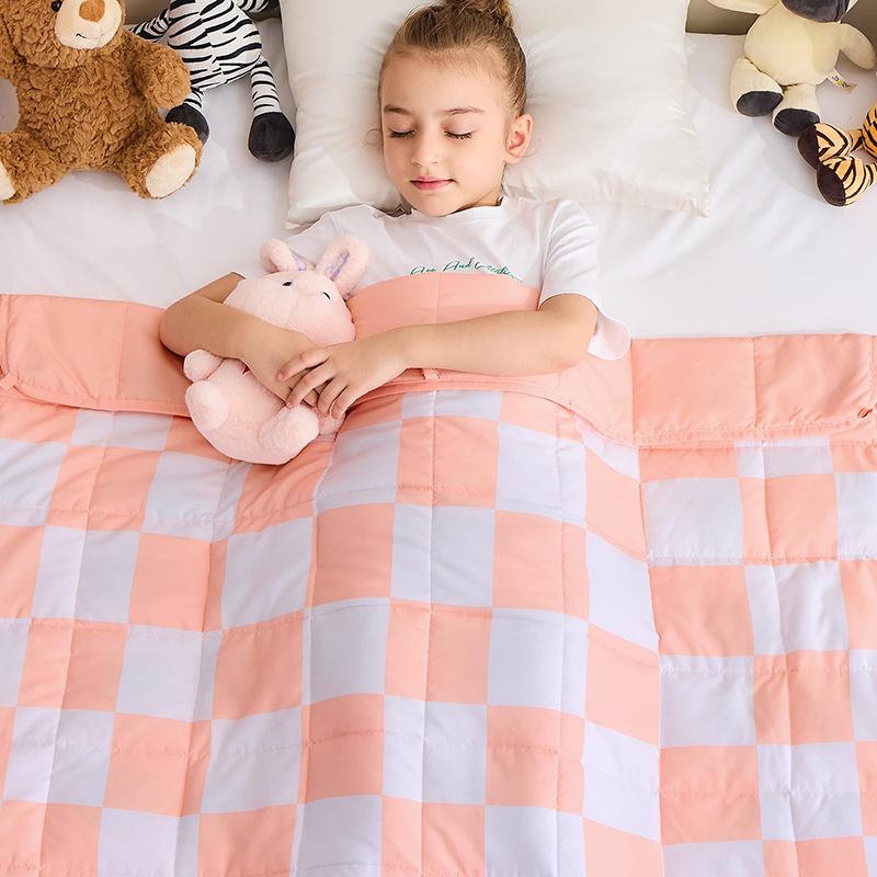 Tartan Weighted Throw Blanket Plaid Heavy Blanket for Sleeping