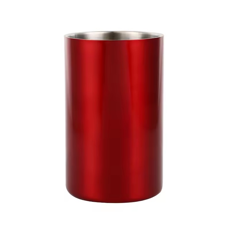 Красный коктейльный шейкер 5 предметов, барный набор