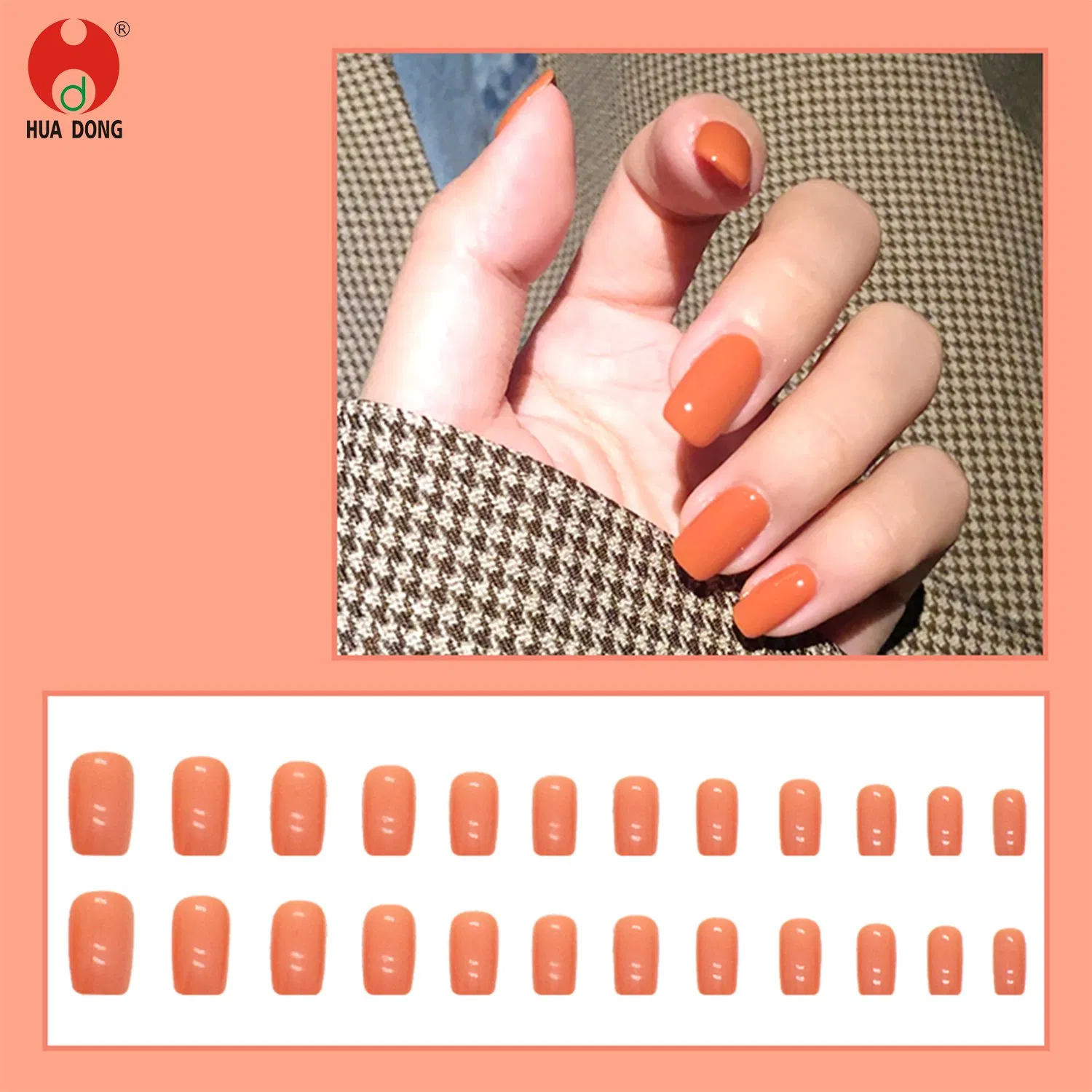 High Quality Wholesale Nail Extensions DIY Beauty Nail Luxury Nail Tips Non-Toxic Nail Tips Quick-Apply Nails Nail Enhancements Artificial Nails Nail Decoration