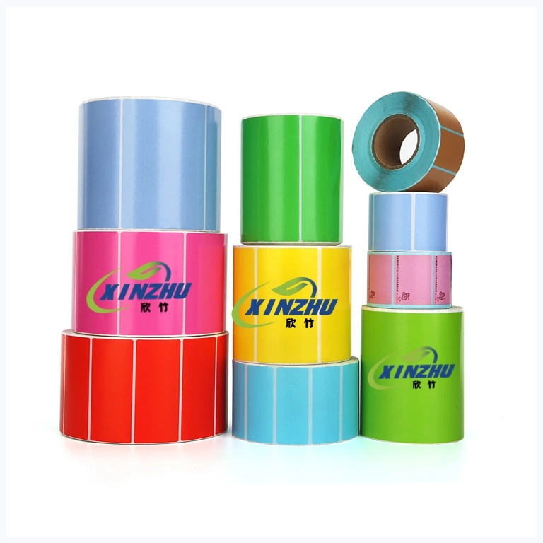 Customized Multi-Color Label Materials - Semi Gloss/Thermal Paper Material Optional - Support Logo Printing