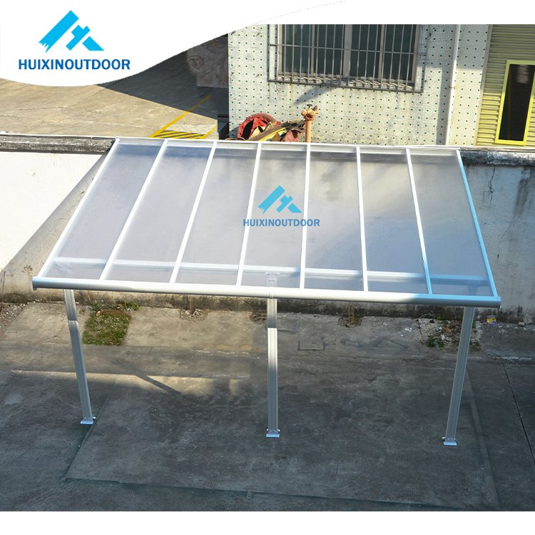 Flat Roof Patio Cover for Shade Pergola Canopy Awning
