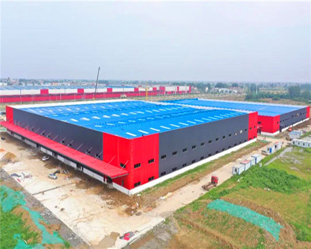 Free Standard Building Design Steel Structure Workshop with Anti-Rust Painting Steel Frame