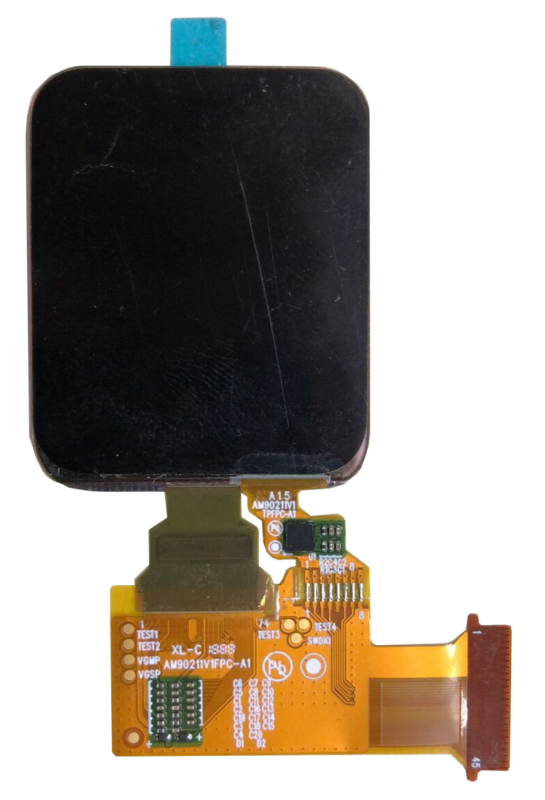 Квадратный OLED дисплей 1.65 дюйма для мониторинга газа