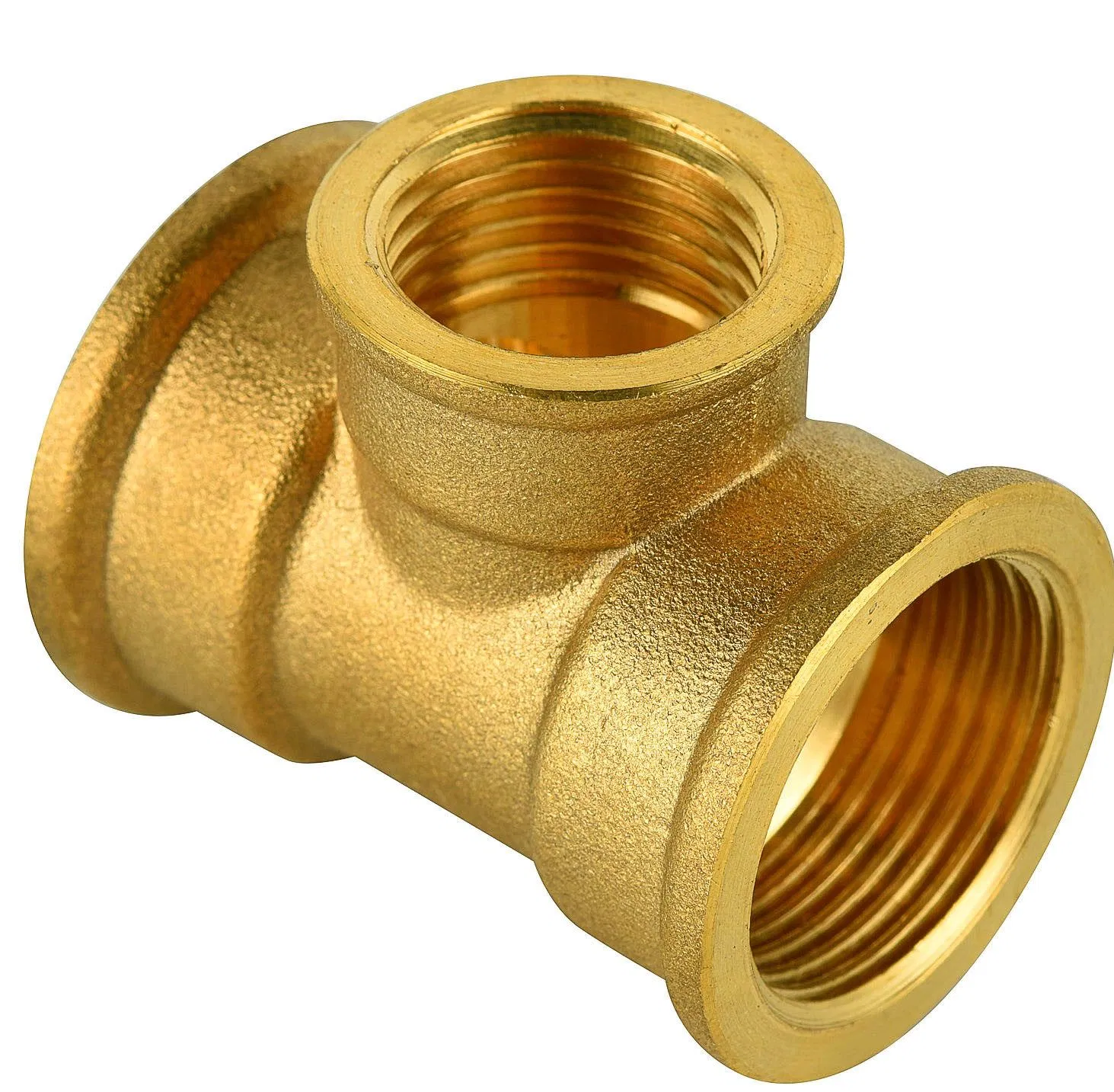 Hydraulic Tee, F Thread Screw Fitting for Plumbing