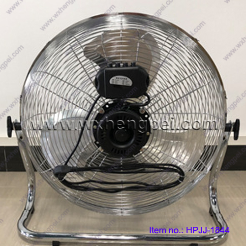 20 Inch Hiqh Velocity Floor Fan 3 Powerful Speeds / Cooling Metal Fan