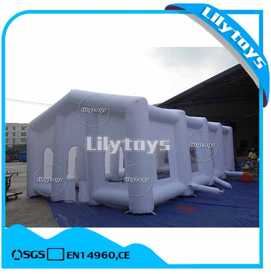 White Inflatable Tent for Restaurant or Wedding