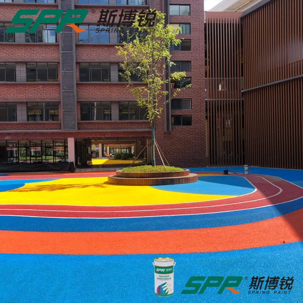 Curing Fast Asphalt Pavement Color-Changing Floor for Botanical Gardens