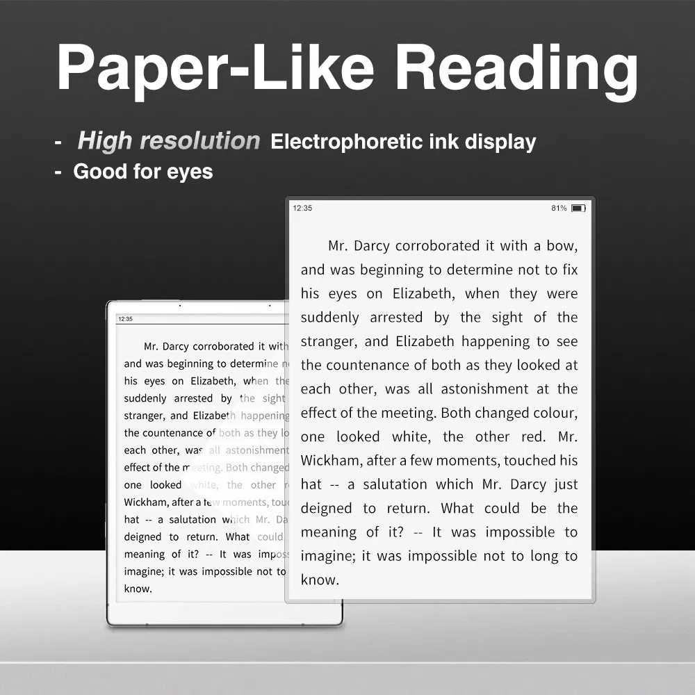 10.3inch E-Reader E-Ink Touch Screen Ebook Reader with 272ppi