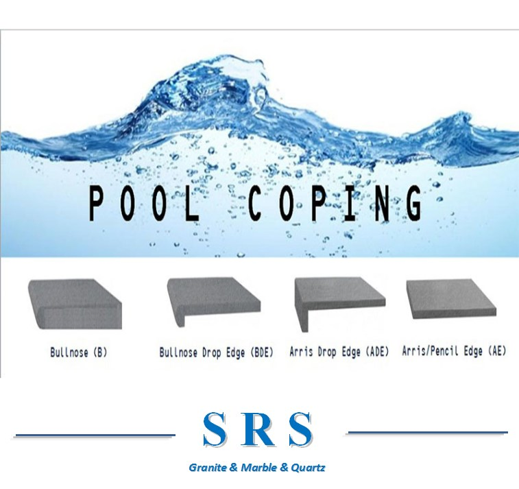 Natural White Beige Limestone Stone Pool Coping Outdoor Limestone Tile