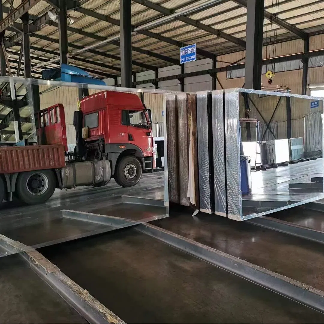 Custom High Quality Mirror Glass Temperable Safety Shatterproof for Gym Retail Stores