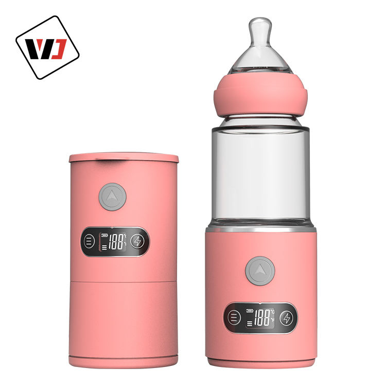 2023 Portable USB Rechargeable Baby Feeding Bottle Milk Warmer