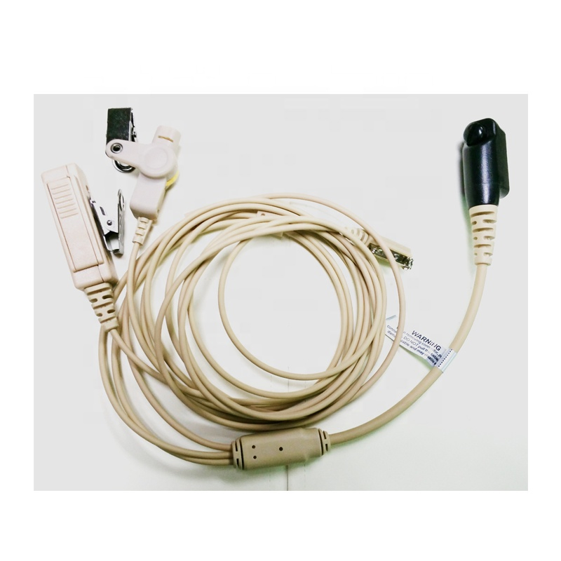 Security Earpiece with Acoustic Tube Earhook for Kinds of Walkie Talkies