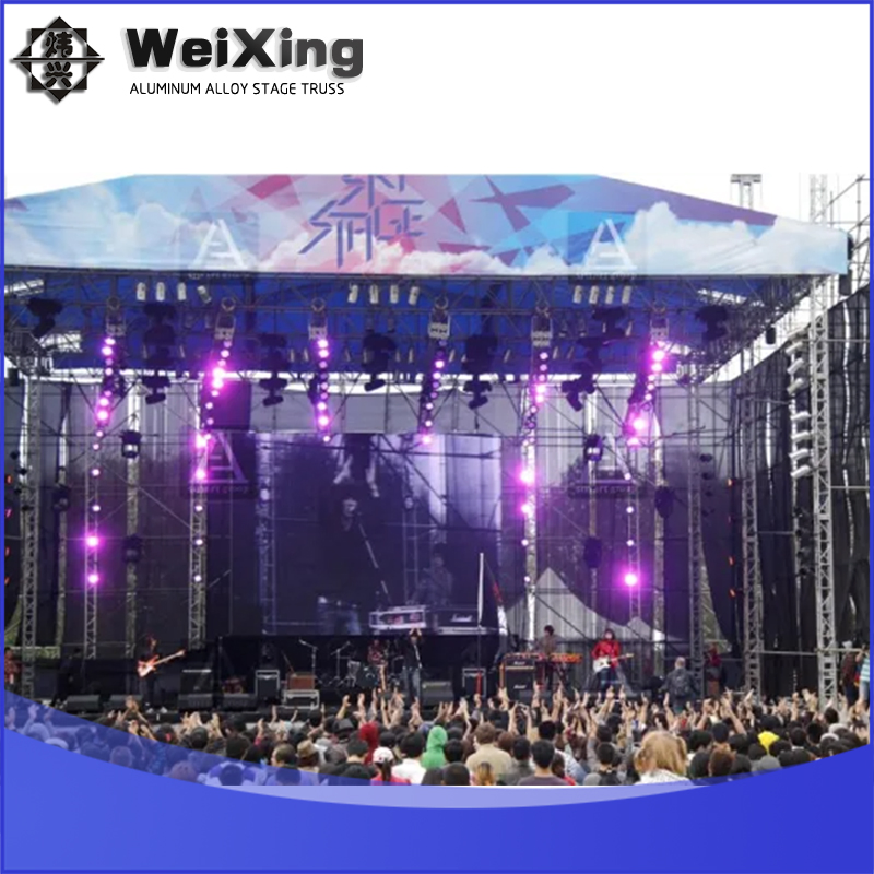Sturdy Aluminum Alloy Truss Tower System for Concerts