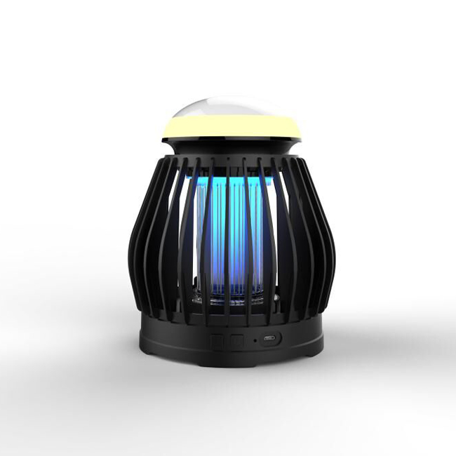 Indoor Battery USB Charging LED Bug Zapper UV Electric Mosquito Killer Lamp