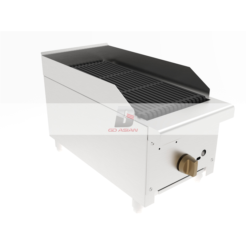 Restaurant Equipment BBQ Countertop Griddle Gas Commercial Charbroilers