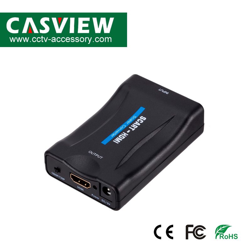 Конвертер SCART в HDMI, 1080p