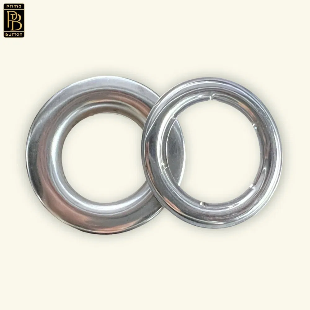 42mm Large Metal Stainless Steel Ss201 Curtain Eyelets for Curtain Rod Accessories