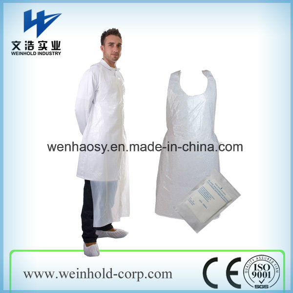 Disposable Plastic Apron Water Proof Aprons PE Kitchen Plastic Apron