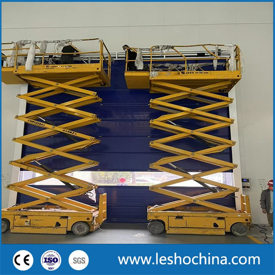 Высокоскоростная автоматическая дверь для склада LESHO
