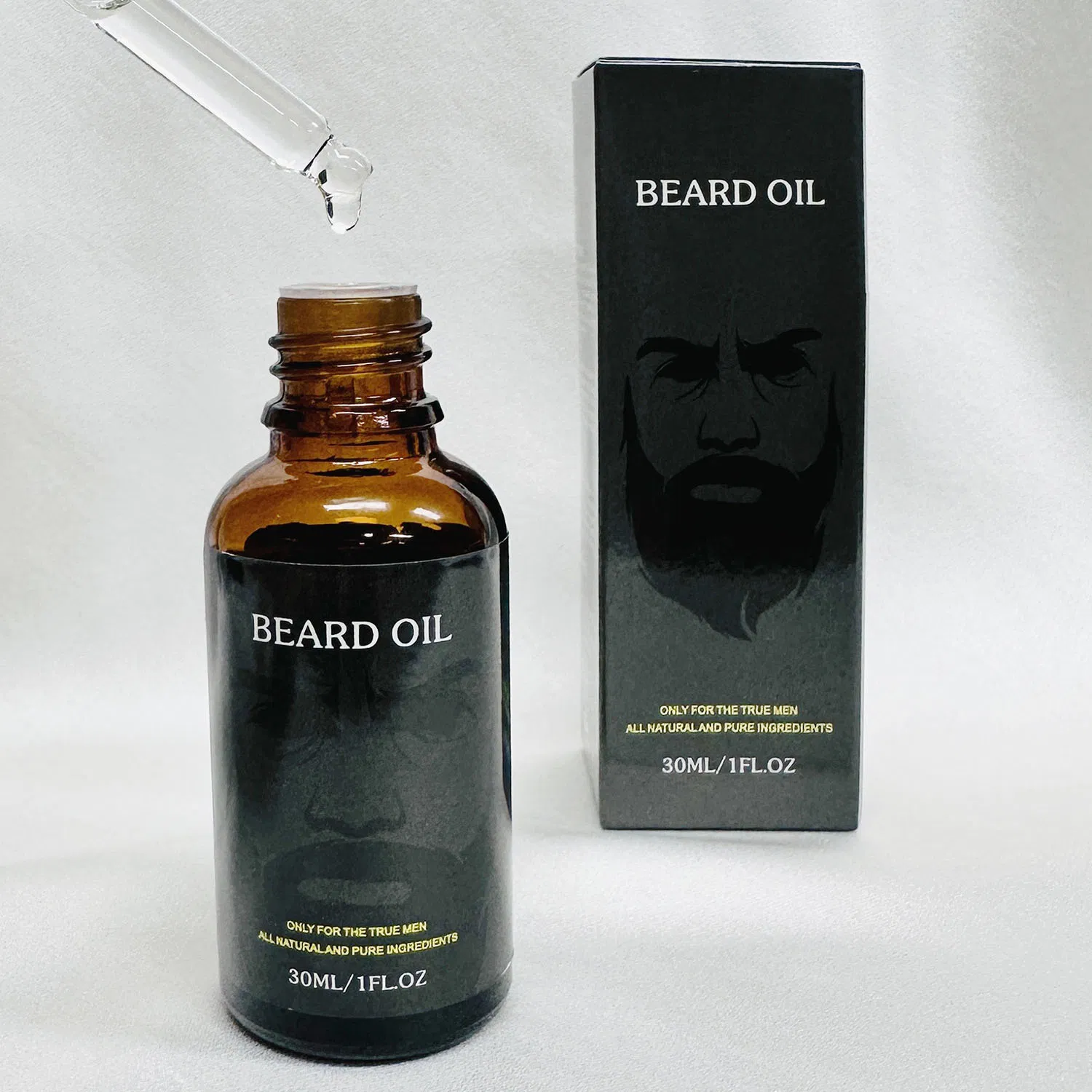 Softening and Strengthening Beard Oil with Natural Ingredients