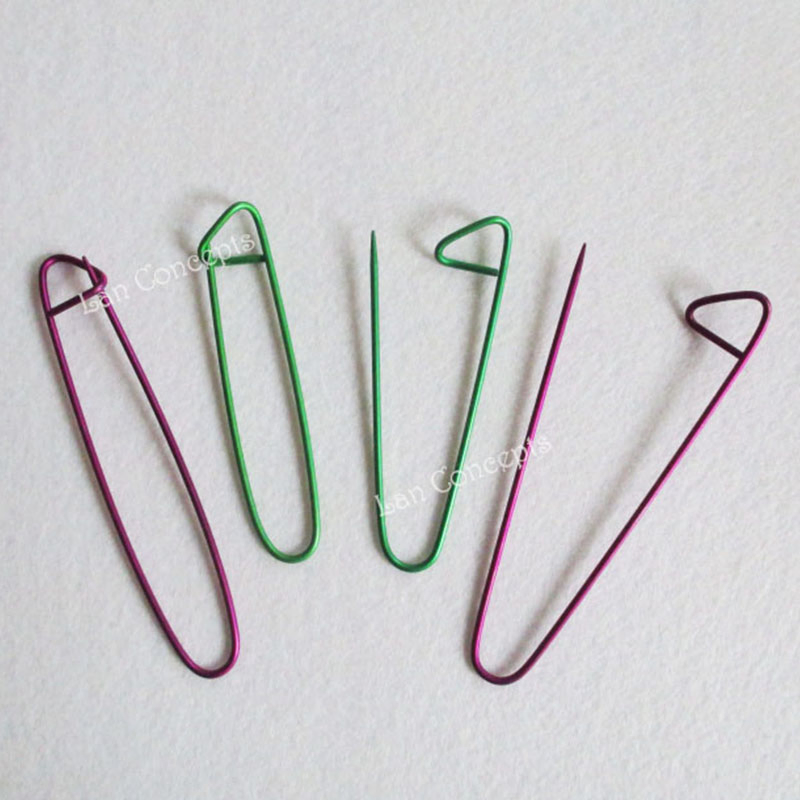 Safety Pin Crochet Locking Stitch Marker Knitting Tool Craft Accessories La0394