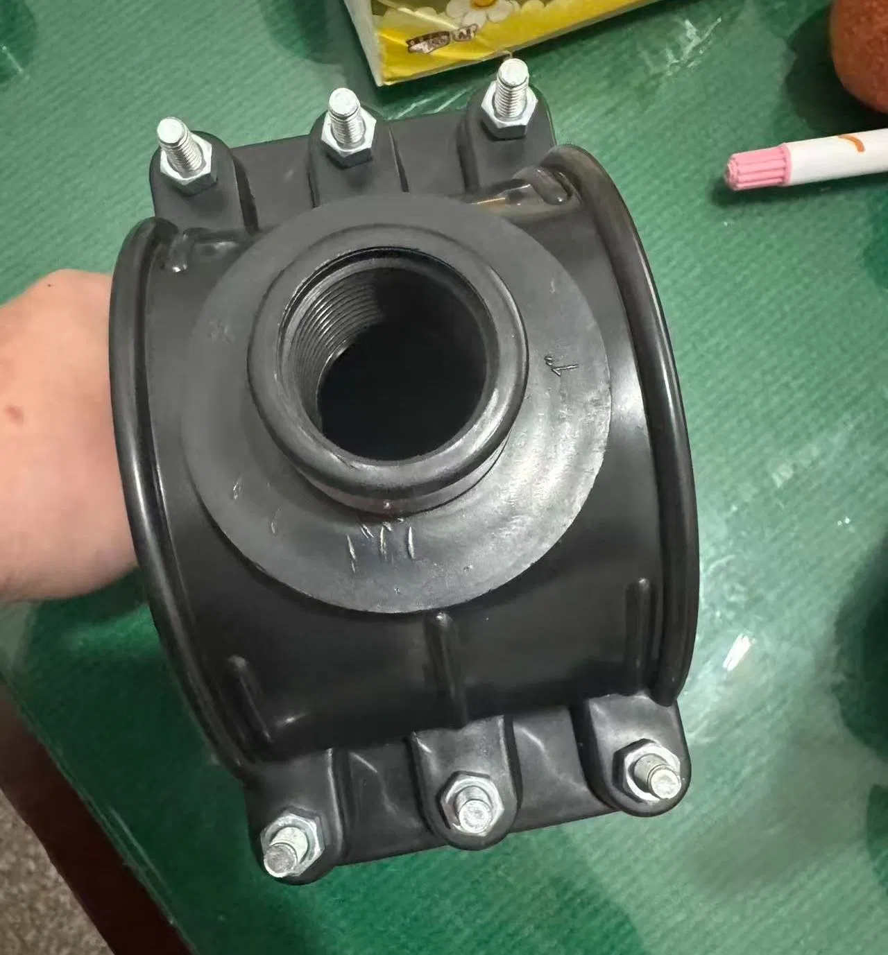 PE 315*2 Inch Female Transition Clamp for Water Pipe Systems