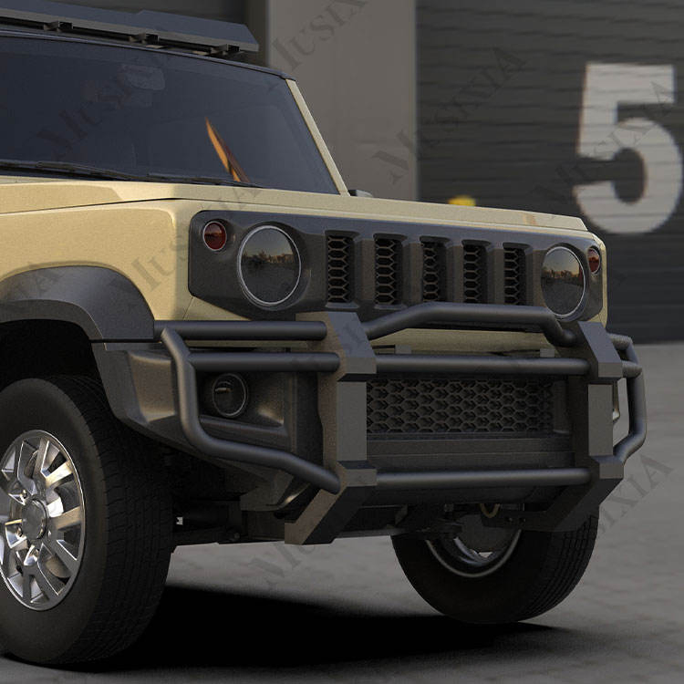 Стальной силовой бампер для Suzuki Jimny JB74