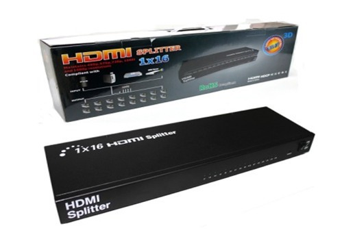 1 in 16 out 1X16 HDMI Splitter (1.3V, Support 3D)