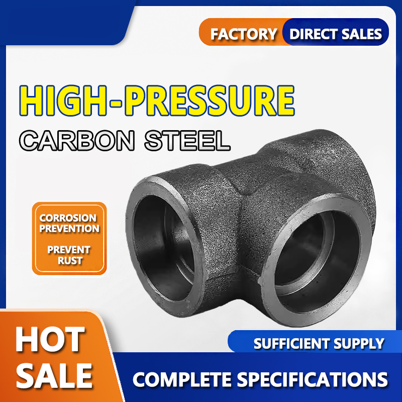 Factory Wholesale Carbon Steel Pipe Fittings High Pressure 6'' Socket Weld Tee