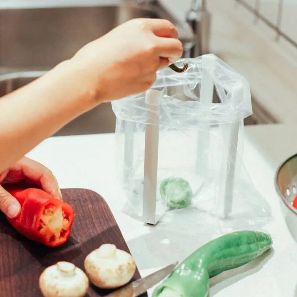 Multifunctional Mug Cup Holder Stand Garbage Bag Holder Mi23206
