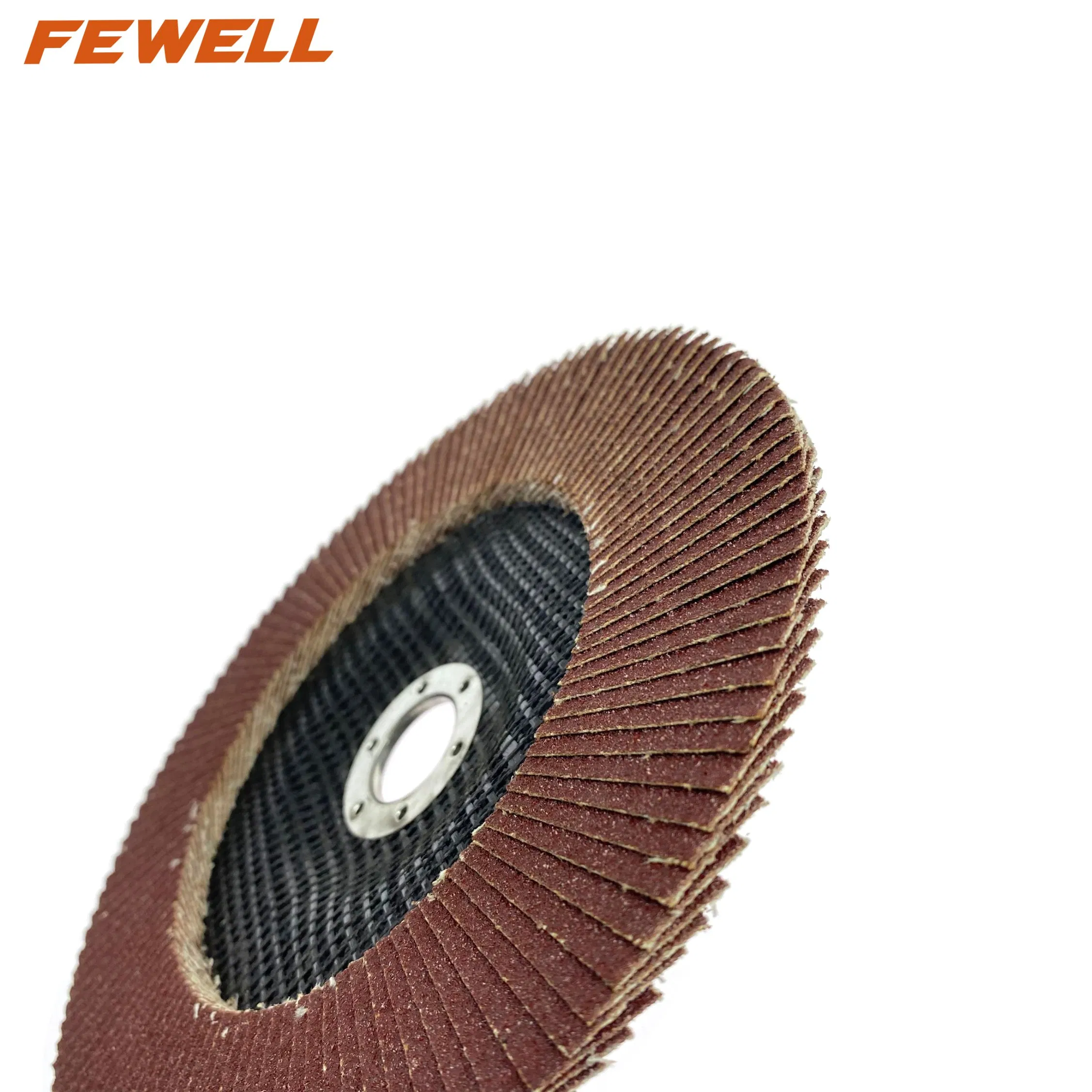 Лепестковый шлифовальный диск 180 мм, зерно 80, карбид кремния