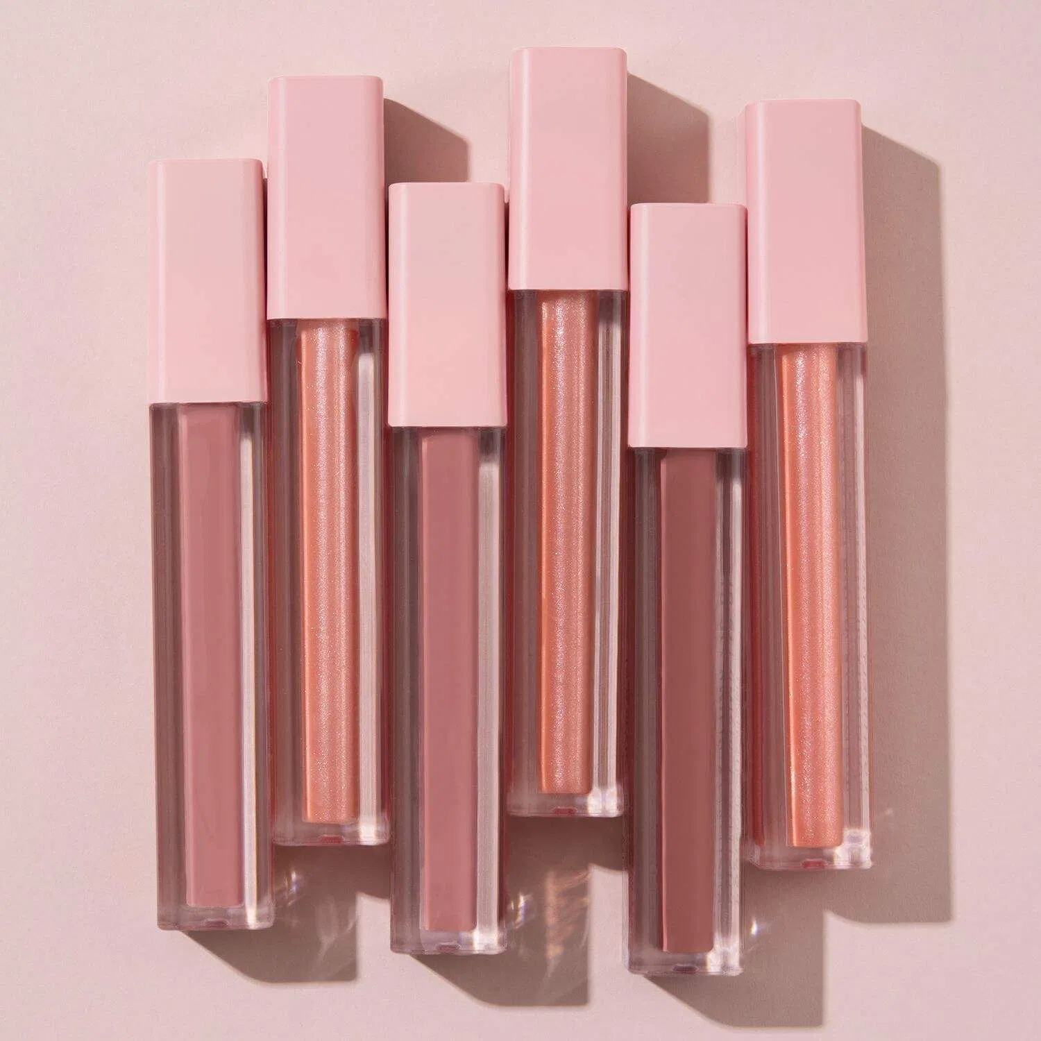 Eco-Friendly Purple Green Lipgloss Featuring Your Brand Logo