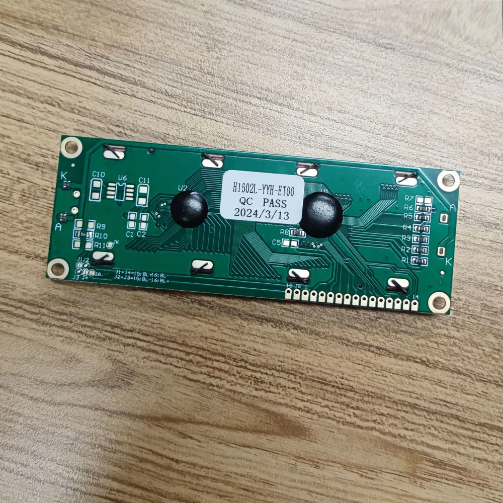 16X2 Characters Big Letter LCD Display with Outline Size 122.0X44.0cm