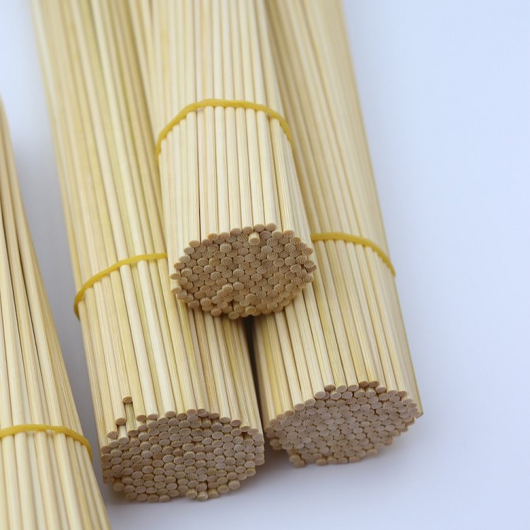 High Quality Eco-Friendly Disposable Natural Bamboo Round BBQ Skewers