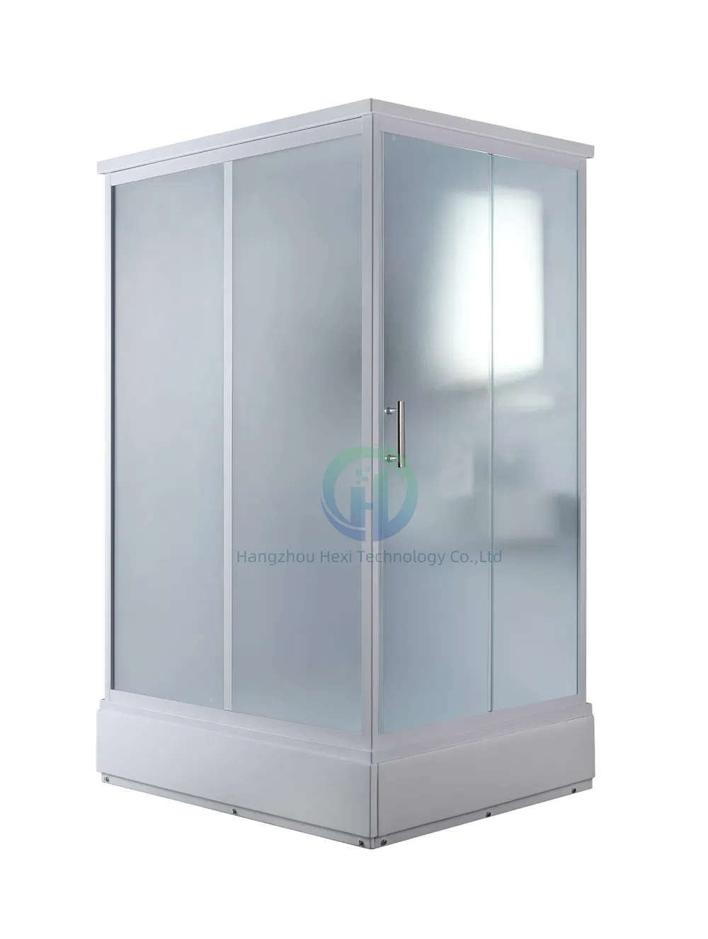 Square Tray Sleek Bathroom Solution with Prefab
