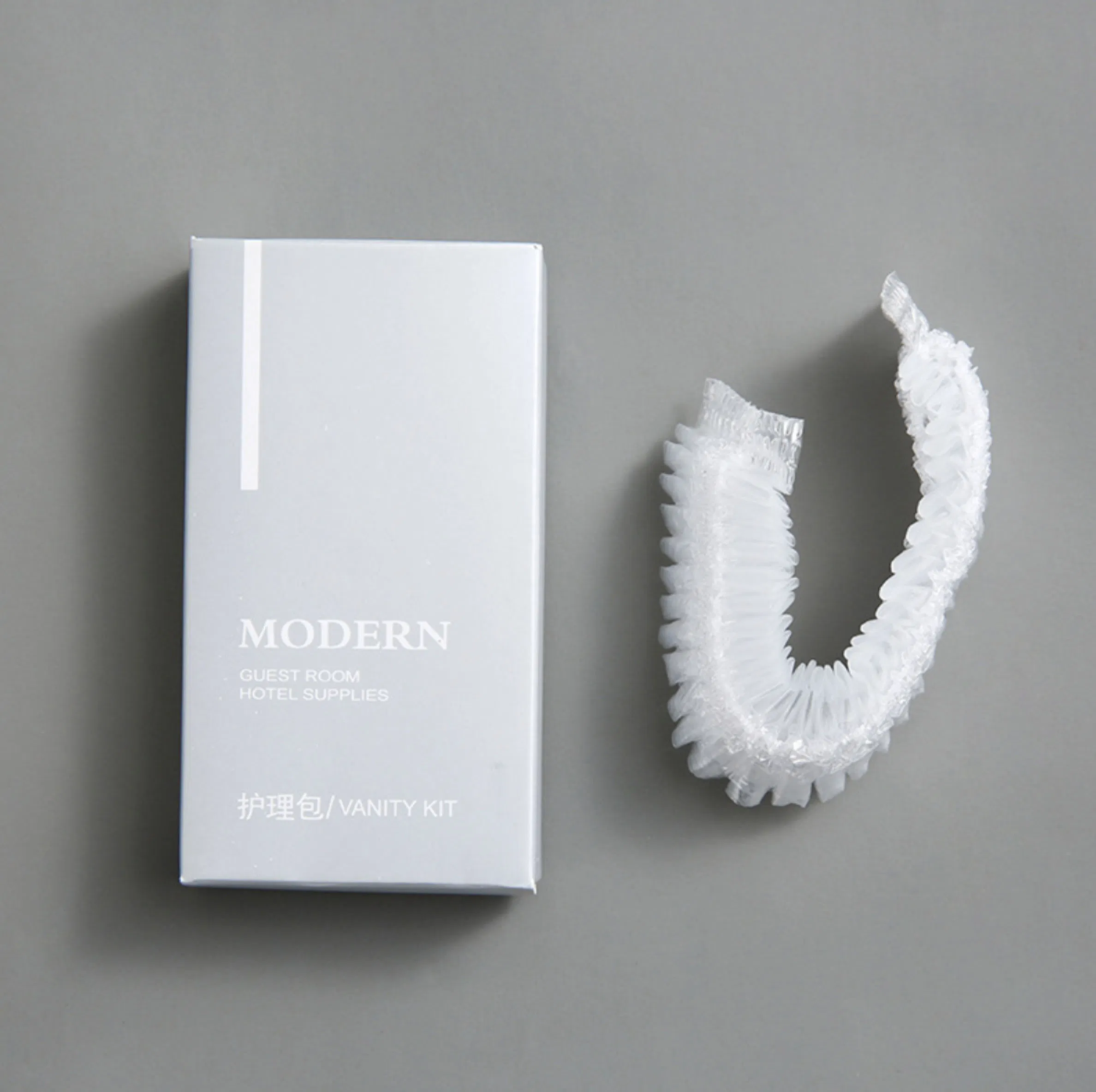 Hotel Amenities in Silver Cardboard Paper Box Packaging
