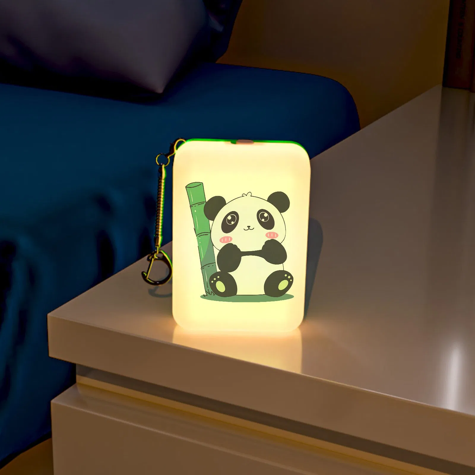Брелок-фонарик Panda K12, перезаряжаемый
