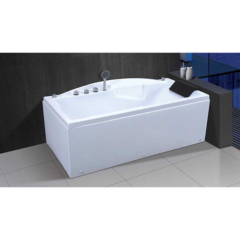 Угловая акриловая ванна для СПА с гидромассажем