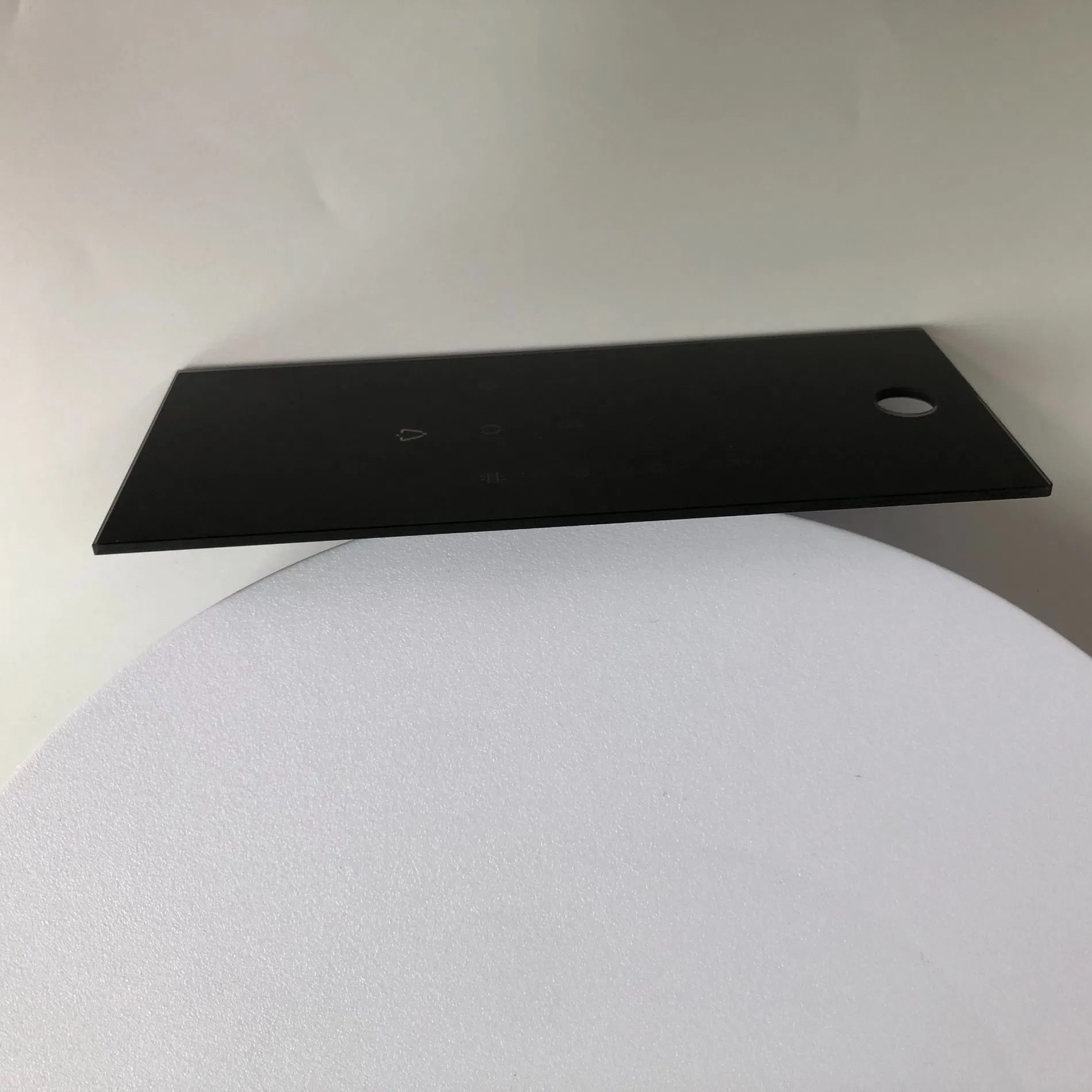 Tempered Glass Panel for Smart Door Lock Switch, Support Customized.