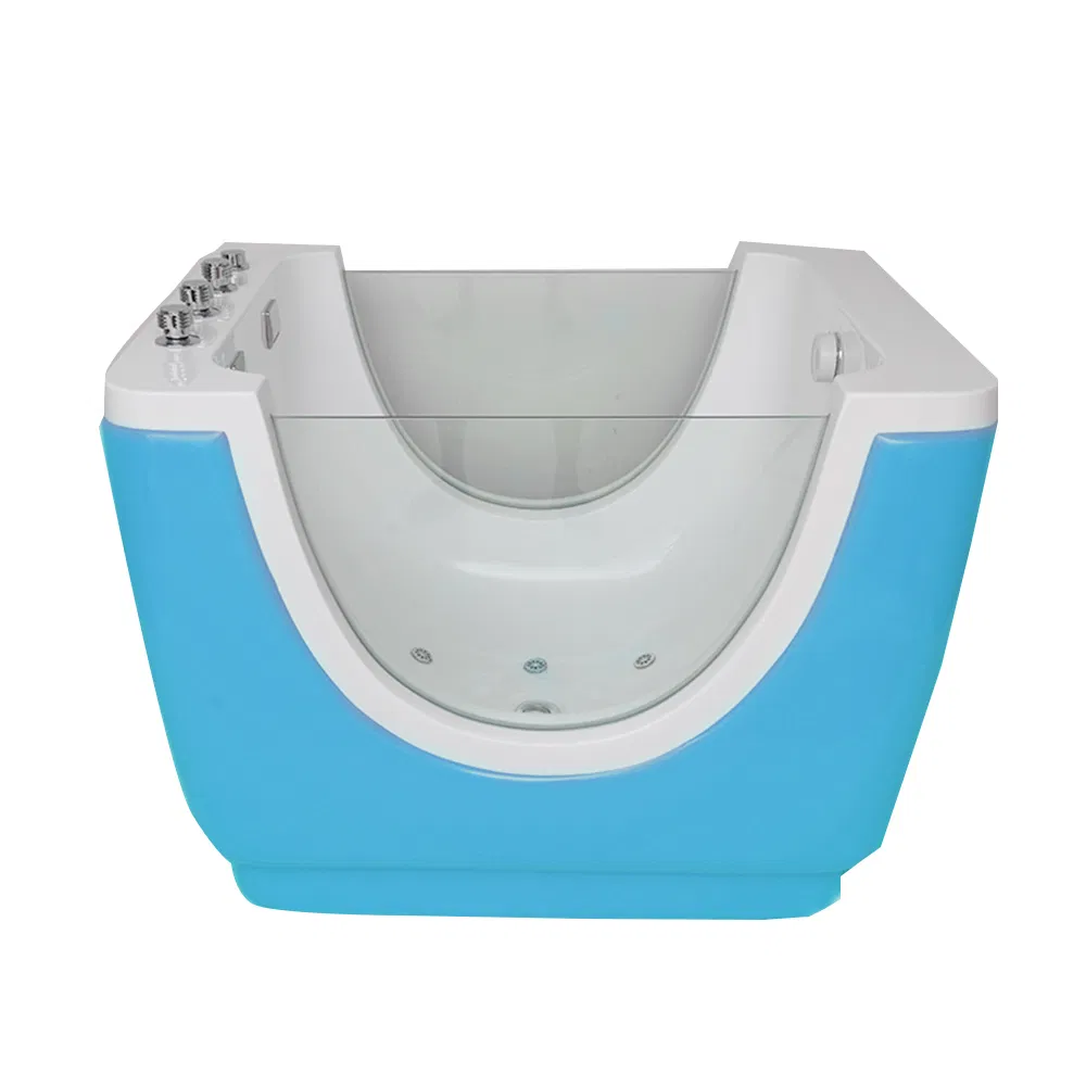 Popular Free Standing with Air Bubble Massage Baby Bath Tub