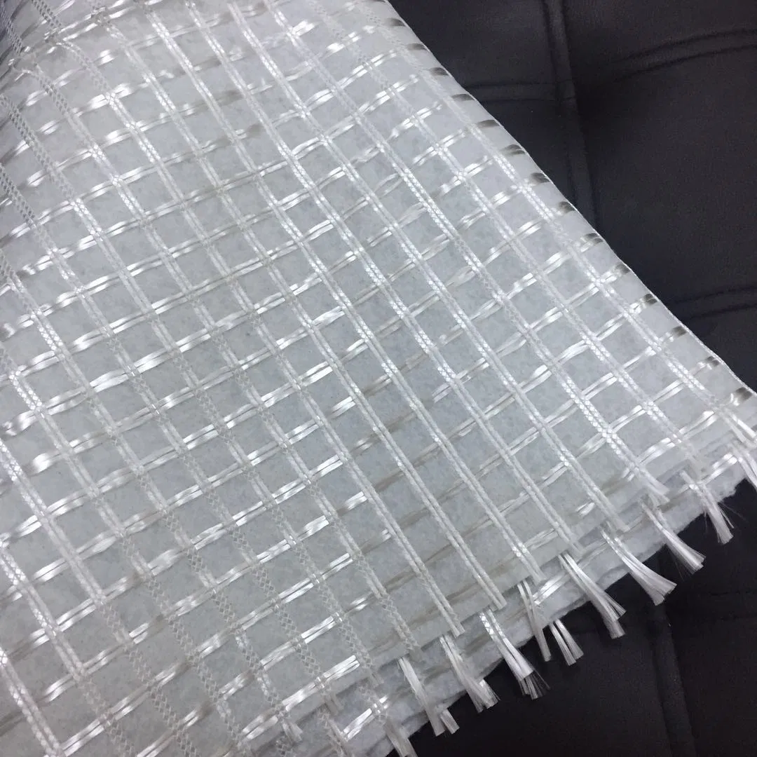 Fiberglass Geogrid High Quality Warp-Knitting Reinforced Composite Geotextile