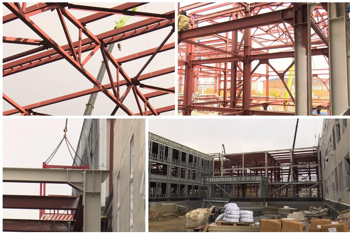 Factory Prefabricated Multi-Story/ Hi-Rise Steel Structure Building