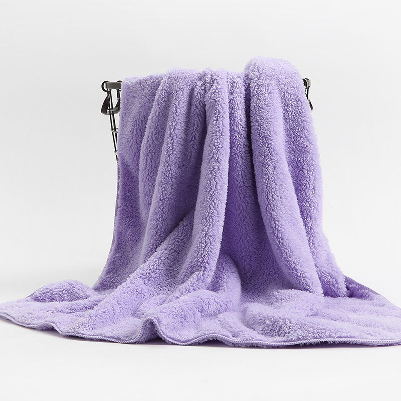 Factory Wholesale 100% Cotton Skin-Friendly Thicken Soft Large Hotel Home Bathtowel