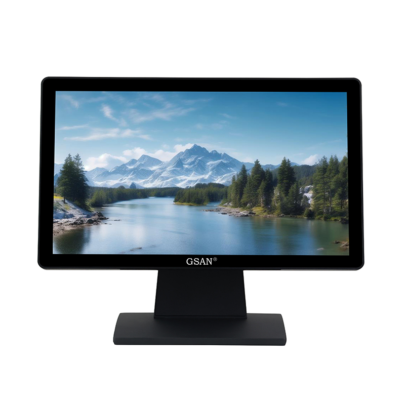 18.5"All in One POS Monitor Bezel-Free Capacitive Touch Screen Monitor LED Display with Metal Stand