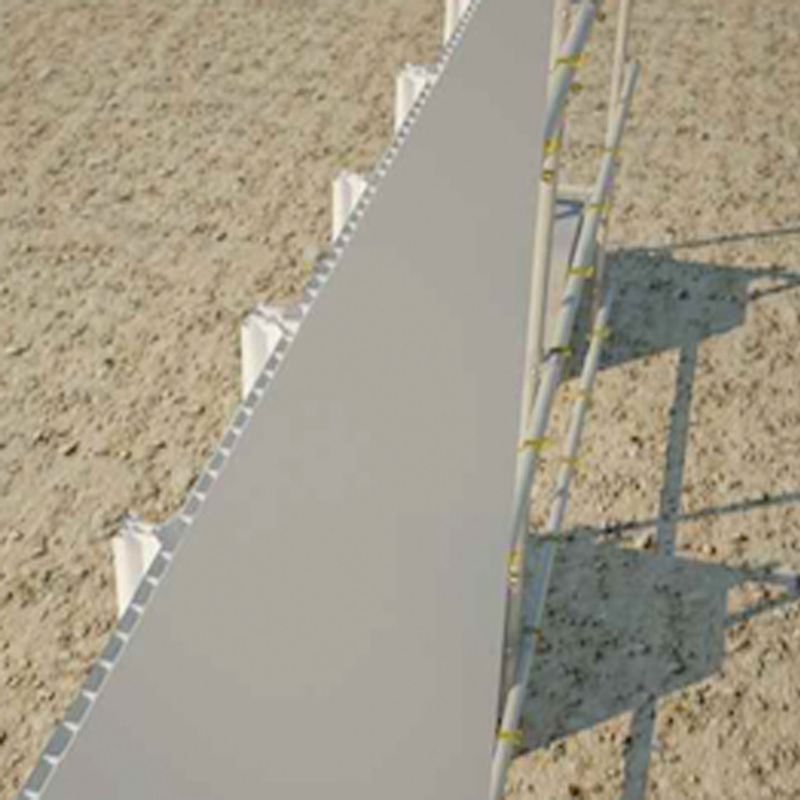 White PVC Fencing for Construction Site Recyclable PVC Fence